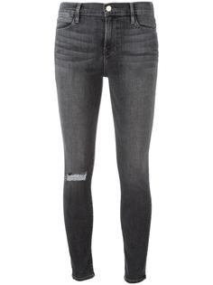 distressed skinny jeans  Frame Denim