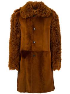 sheepskin shearling coat  Ann Demeulemeester