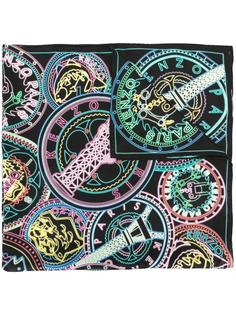multi icon scarf Kenzo