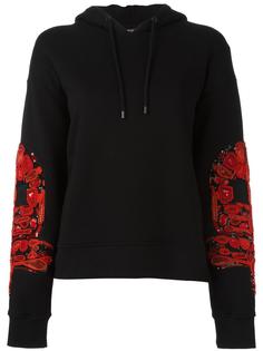 patched sleeves hoodie Marcelo Burlon County Of Milan