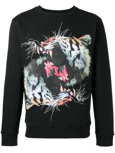 tiger print sweatshirt Marcelo Burlon County Of Milan