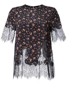 lace panel blouse McQ Alexander McQueen