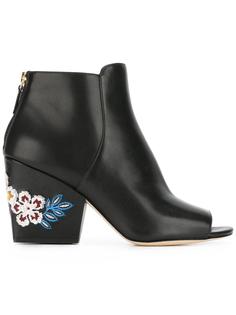 embroidered flower boots  Tory Burch