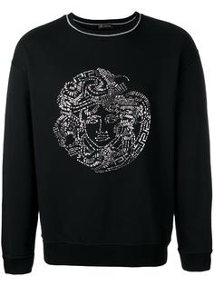 sequin Medusa Head sweatshirt Versace