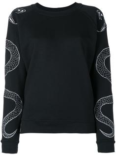 serpent embroidered sweatshirt Zoe Karssen