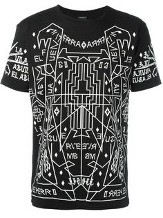 geometric print T-shirt Marcelo Burlon County Of Milan