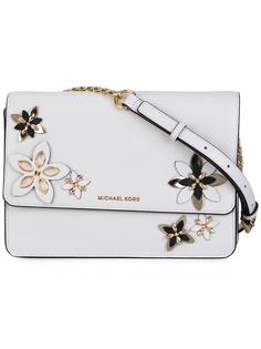 flowers detail cross body bag Michael Michael Kors