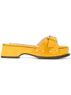 satin buckle sandals  Nº21