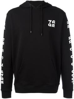 numbers print hoodie Marcelo Burlon County Of Milan