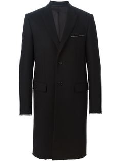 пальто с необработанными краями   Givenchy