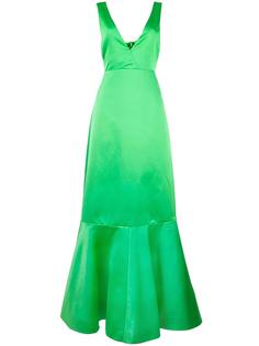 flared long gown Rochas