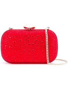 декорированный клатч Love Moschino