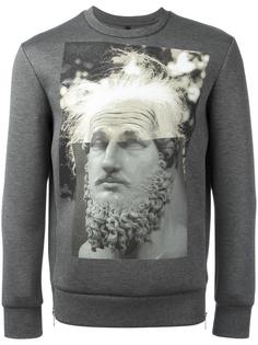 modernist blocking sweatshirt Neil Barrett