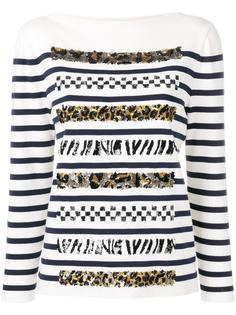 boat neck long sleeve jumper Marc Jacobs