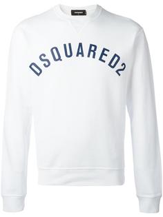 vintage effect logo sweatshirt Dsquared2