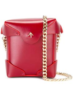 detachable chain strap clutch Manu Atelier