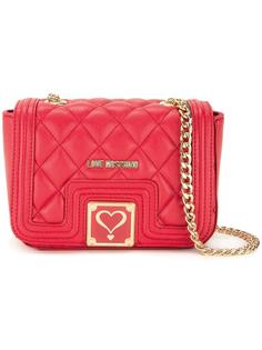 стеганая сумка через плечо Love Moschino
