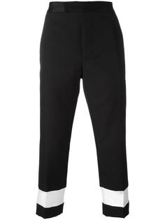 укороченные брюки с контрастными полосками Haider Ackermann