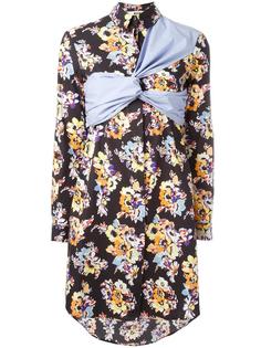 wrapped shirt dress  MSGM