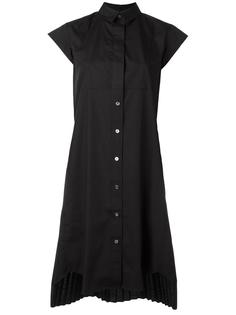 pleated shirt dress Sacai