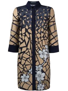 printed longline shirt  Alberta Ferretti