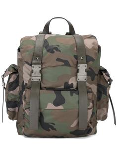 camouflage print backpack  Valentino