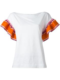 ruffled sleeves T-shirt  Emilio Pucci