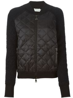 куртка со стеганой панелью Moncler