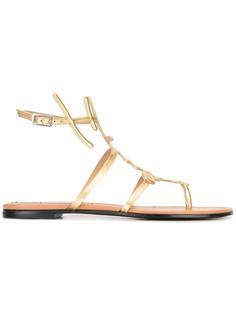 logo sandals Emilio Pucci