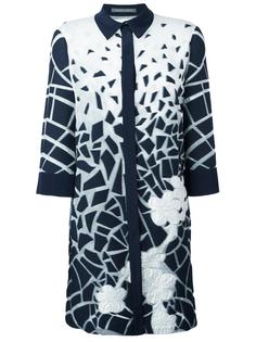 printed longline shirt  Alberta Ferretti