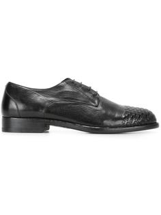 woven toe cap derby shoes Pantanetti