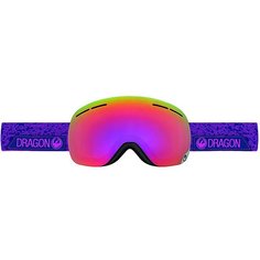 Маска для сноуборда Dragon X1s Stone Violet/Purpe Ion Yellow Red Ion