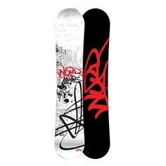 Сноуборд Lamar What? Mac Cam Sidewall 157 Black/White/Red