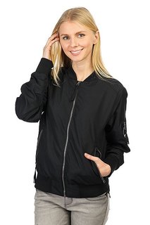 Бомбер женский Colour Wear Lorensberg Black
