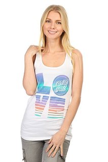 Майка женская Santa Cruz Sc Love Tank White