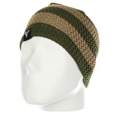 Шапка Fallen Buffalo Striped Knits Beanie Tan/Olive