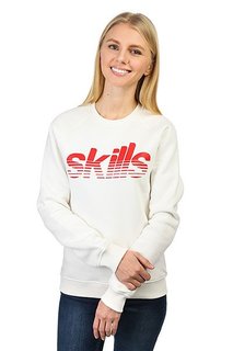 Толстовка классическая женская Skills Stripes Cream