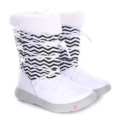 Сапоги зимние женские Roxy Summit J Boot White/Stripe