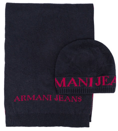 Комплект шапка и шарф ARMANI JEANS