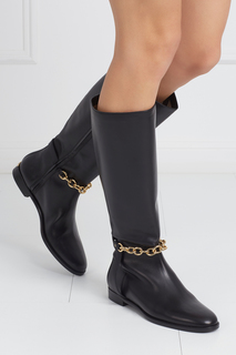 Кожаные сапоги THURLESTONE Burberry