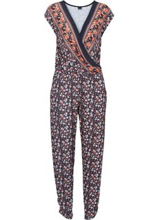 Комбинезон (нежно-голубой с рисунком) Bonprix