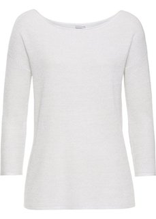 Люрексовый пуловер (коралловый) Bonprix