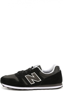 Замшевые кроссовки 373 с сетчатыми вставками New Balance