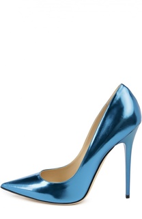 Туфли Anouk из металлизированной кожи Jimmy Choo