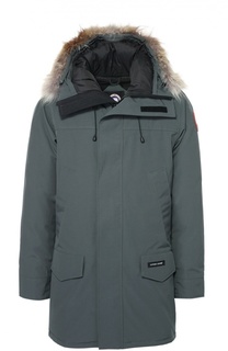 Пуховая парка Langford с меховой отделкой капюшона Canada Goose