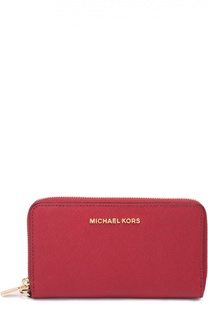 Кожаный футляр для смартфона Jet Set Travel Large MICHAEL Michael Kors