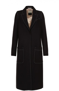 Пальто прямого кроя с контрастной прострочкой By Malene Birger