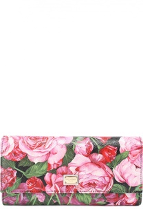 Кошелек из кожи с принтом Dolce &amp; Gabbana