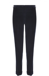Брюки из вельвета прямого кроя Brioni