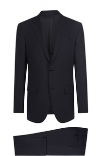 Шерстяной приталенный костюм Ermenegildo Zegna